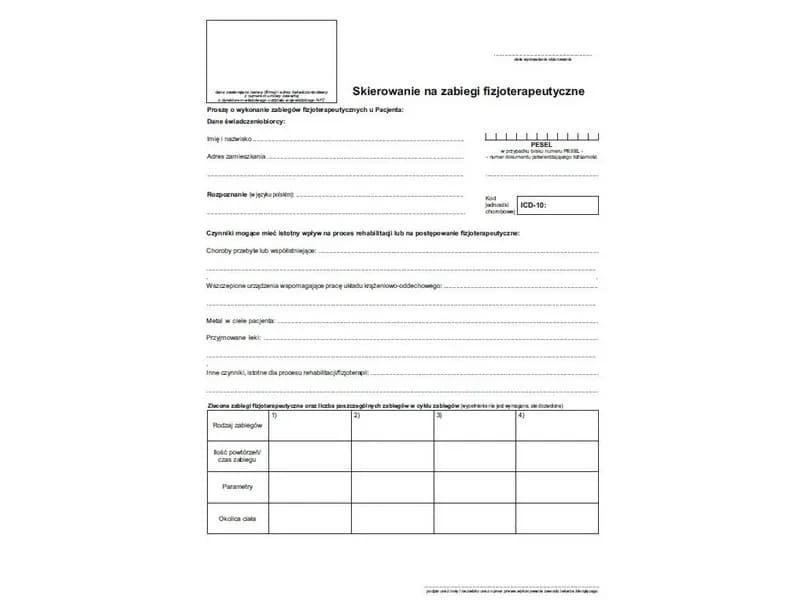 Skierowanie na rehabilitację NFZ: 30 dni na rejestrację? Sprawdź!