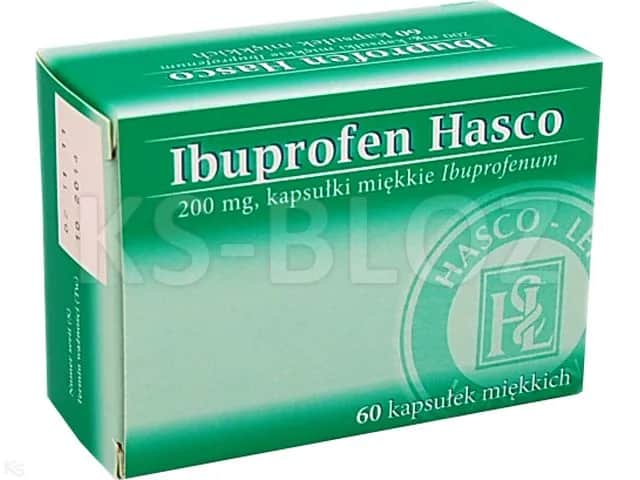 Ibuprofen Hasco 200 mg (60 kaps.): na receptę? Wyjaśniam!